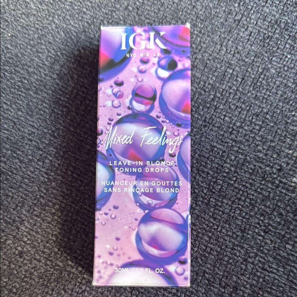 Igk mixed feeling blonde toner drops